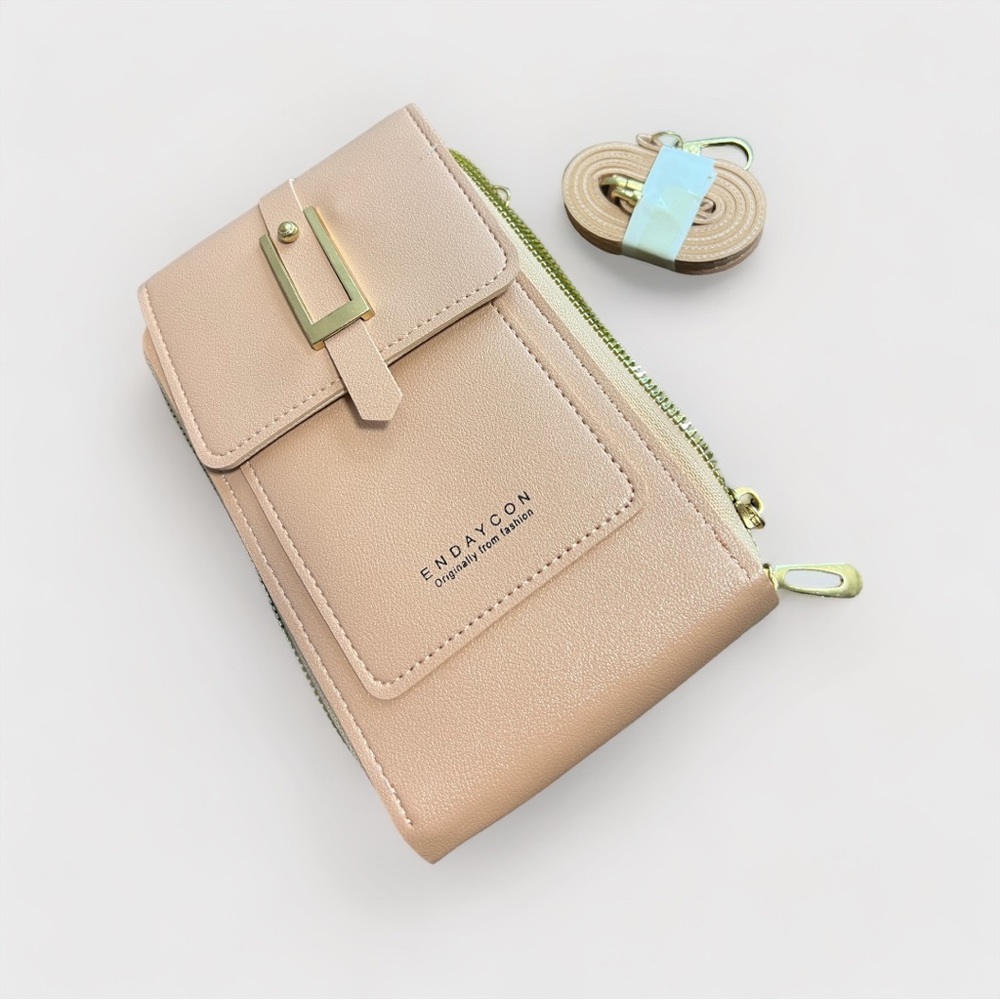Touch screen mobile phone bag, mini flap bag, crossbody bag, purse, wallet